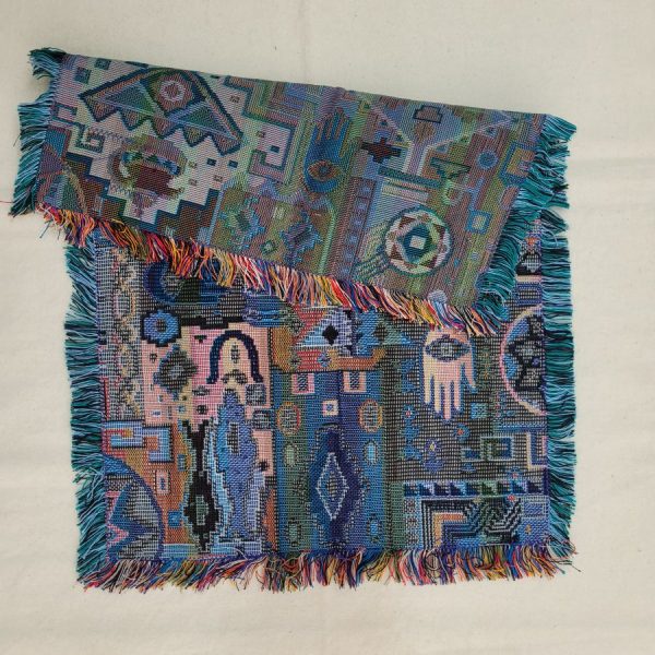 Druze placemat blue Hamsa - Image 5