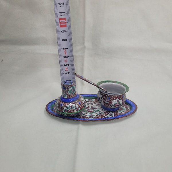Salt'n pepper enameled dish - Image 4