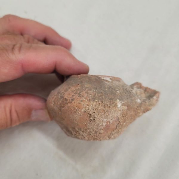 Antique Roman oil lamp - Image 5