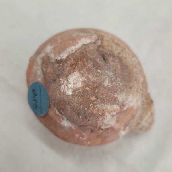 Antique Roman oil lamp - Image 6