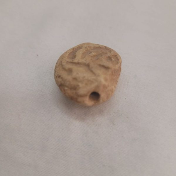 Antique pottery shard pendant - Image 7