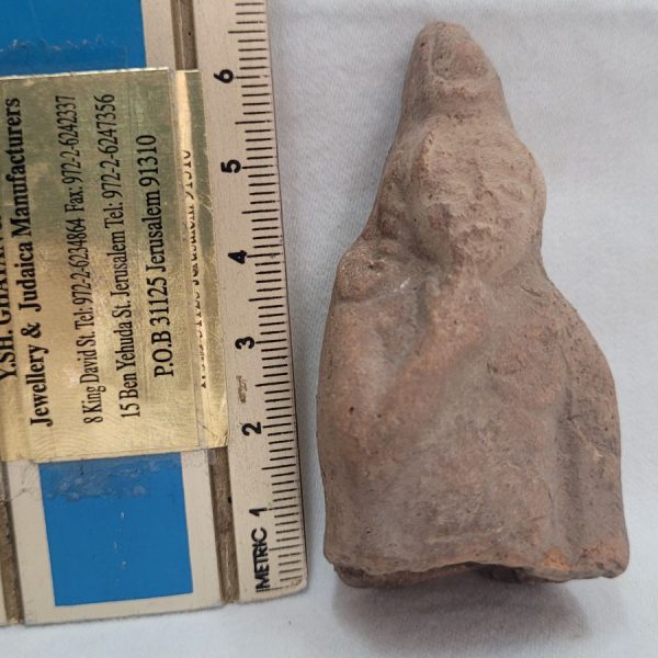 Pottery Roman head statue - Image 3