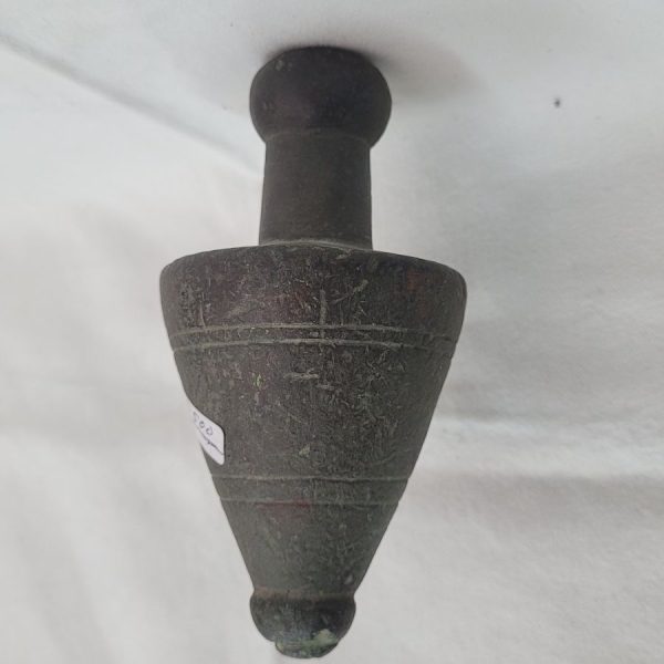 Genuine big bronze balance weight antique big bronze balance weight builder's utensil found in the holy land and dated 2000 BC.