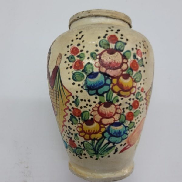 Vintage copper painted vase - Image 7