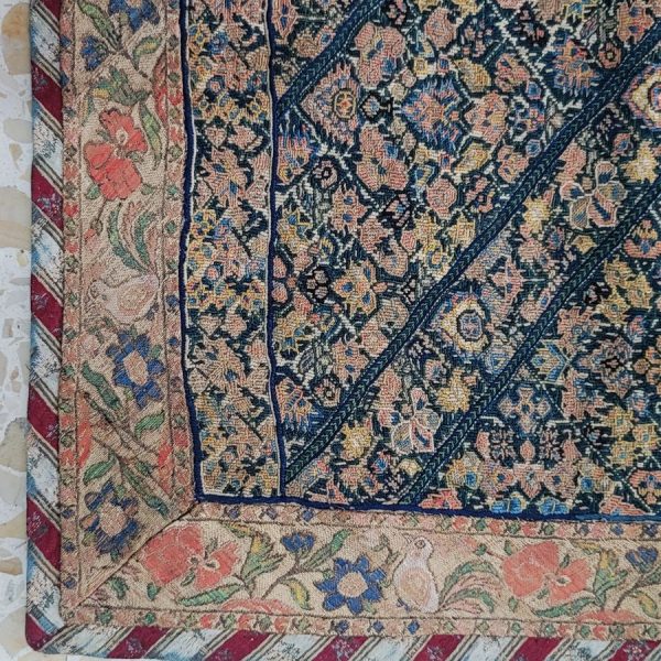 Antique needle point tablecloth - Image 11