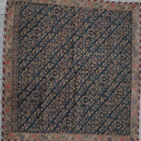 Antique needle point tablecloth - Image 9