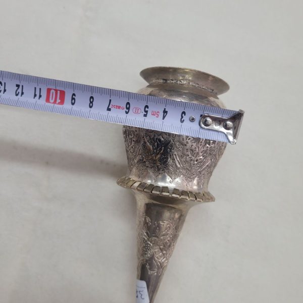 Silver plated Purim ratchet - Image 3