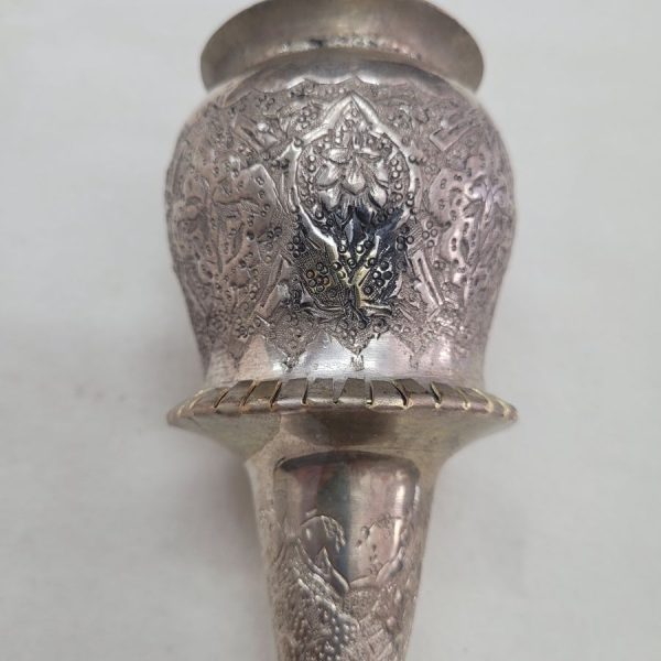 Silver plated Purim ratchet - Image 4