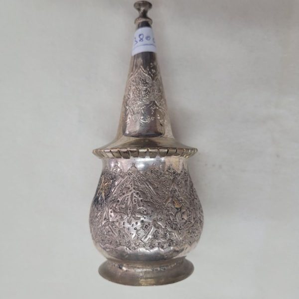Silver plated Purim ratchet - Image 5