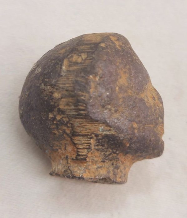 Iron Roman head statue - Image 6