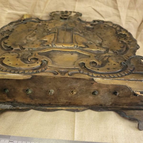 Vintage Hanukah Menorah brass - Image 7
