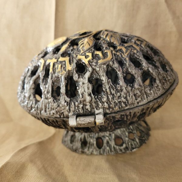 Etrog box brass contemporary - Image 9