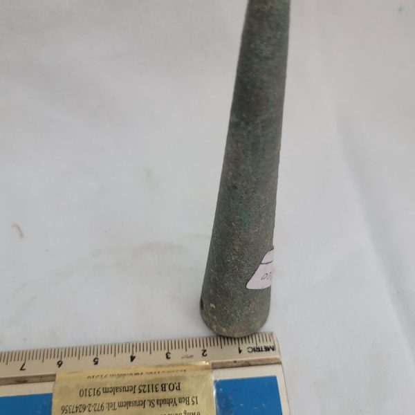 Antique bronze lance head - Image 4