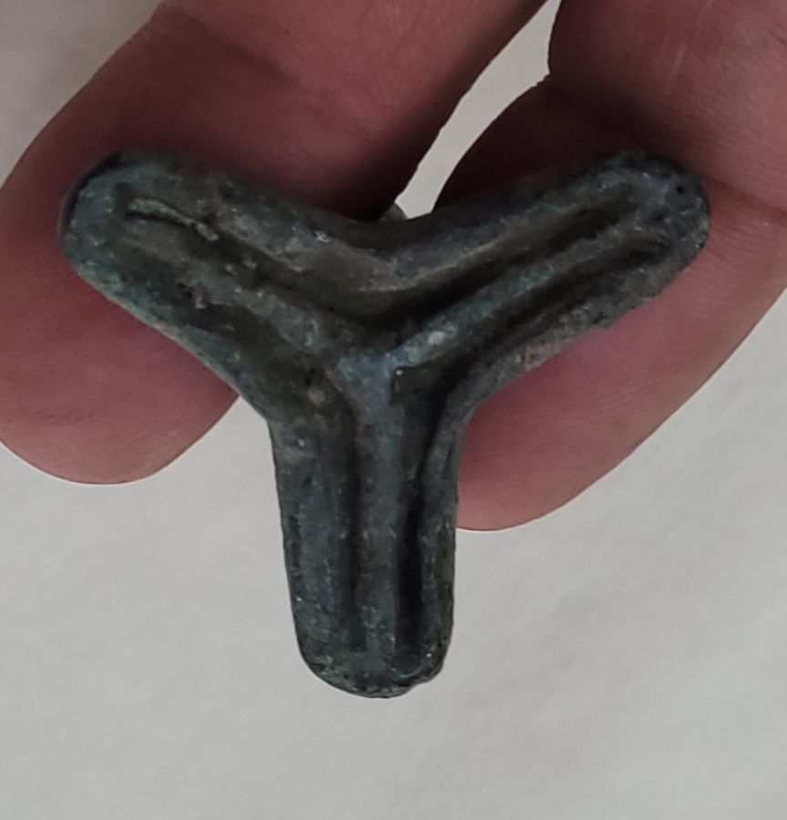 Antique temple bronze seal - Image 7