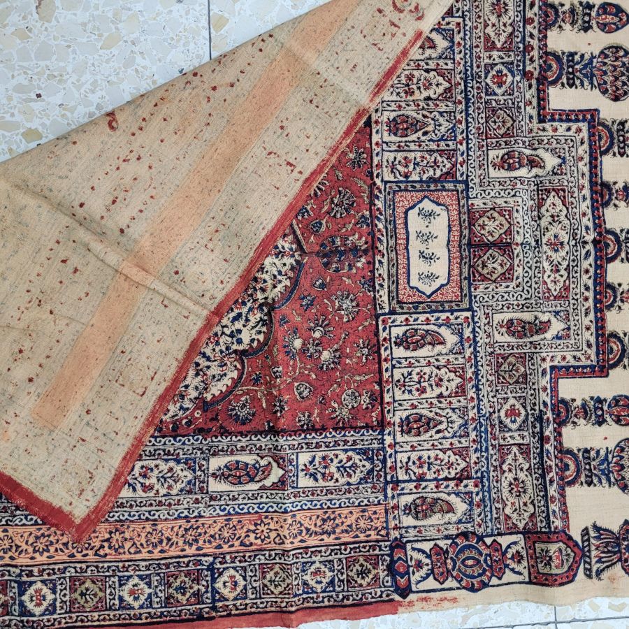 Ghalamkar Tablecloth Vintage Rectangle - Image 4