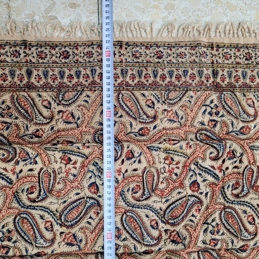 Square Qalamkari leaf pattern - Image 4