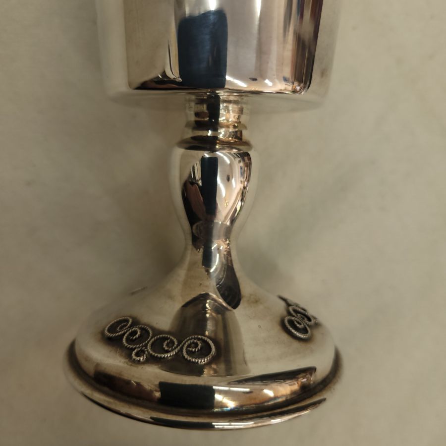 Fine Yemenite Filigree cup - Image 5