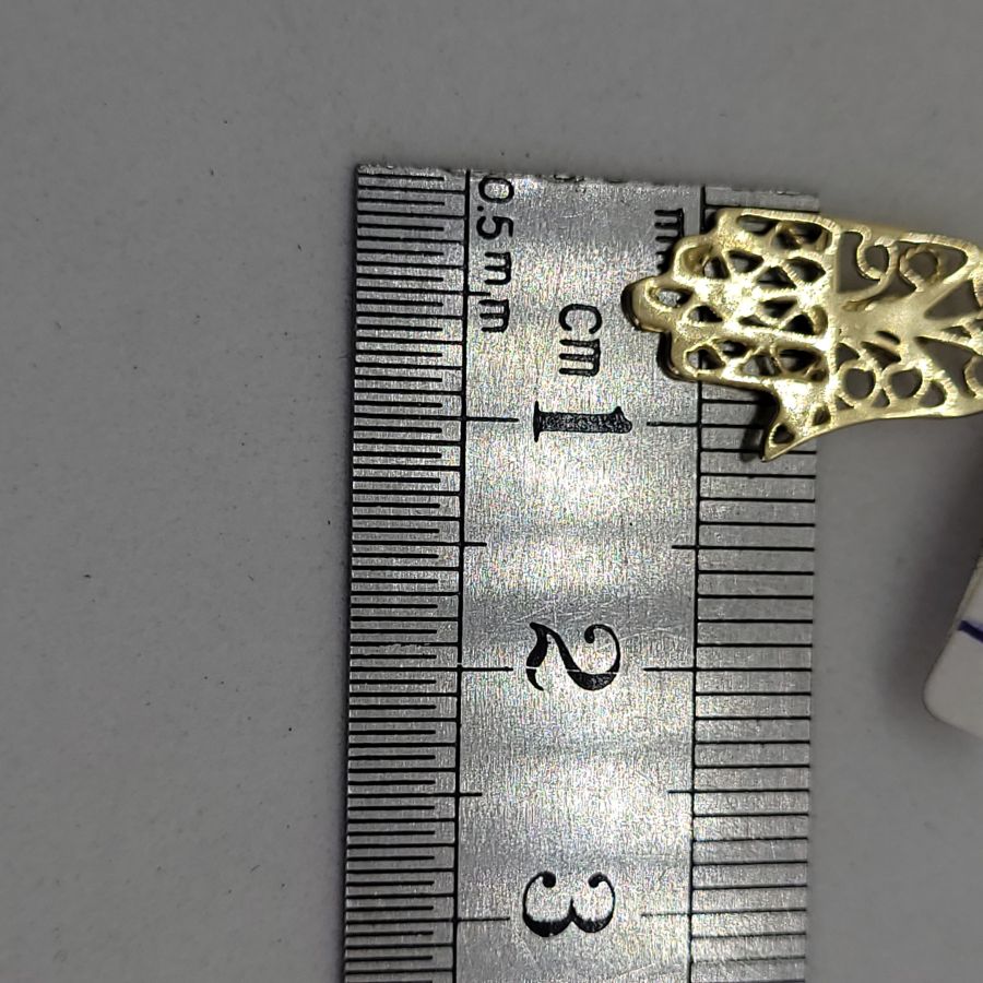 Yemenite filigree Chamsa pendant - Image 4