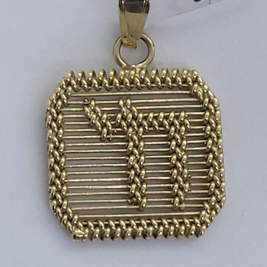 Gold Hay braded frame - Image 5